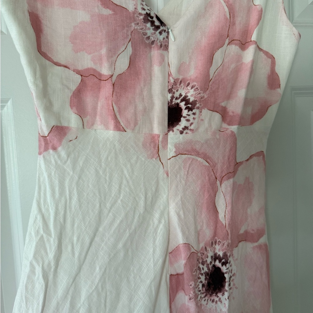 Paper Heart Floral Maxi Dress in Pink and White - Picture 5 of 8